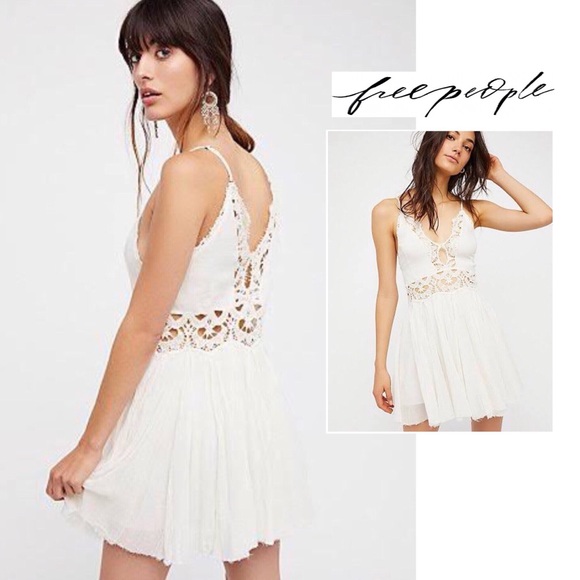 Free People Dresses & Skirts - FREE PEOPLE • one open lace dress